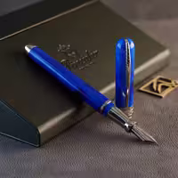 خودنویس لوکس پینایدر مدل Avatar UR، رنگ آبی نپتون، مدل Fountain Pen
