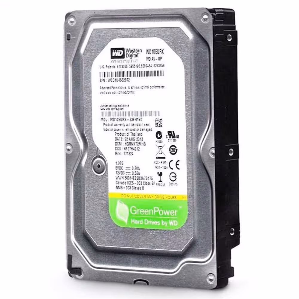 هارد اینترنال Western Digital Green WD10EURX 1TB