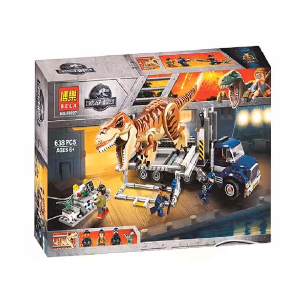 لگو پارک ژوراسیک حمل و نقل تیرانوسوروسرکس