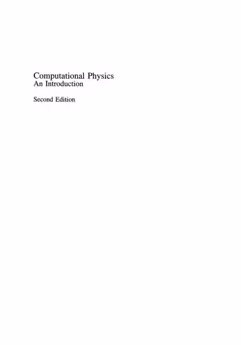 خرید و دانلود نسخه کامل کتاب Computational Physics: An Introduction