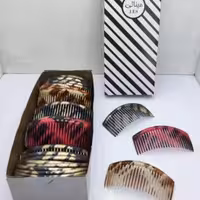 شانه زلفی خطی کوچک