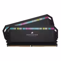 رم DDR5 دسکتاپ 64 گیگابایت 6400MHz CL32 کورسیر مدل Dominator RGB دو کاناله