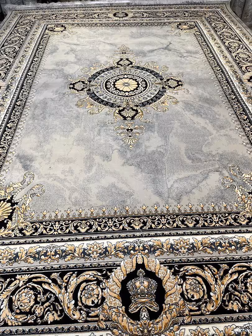 فرش ماشینی 12متری کاشان 700شانه طراحی مدرن نقشه ورساچه