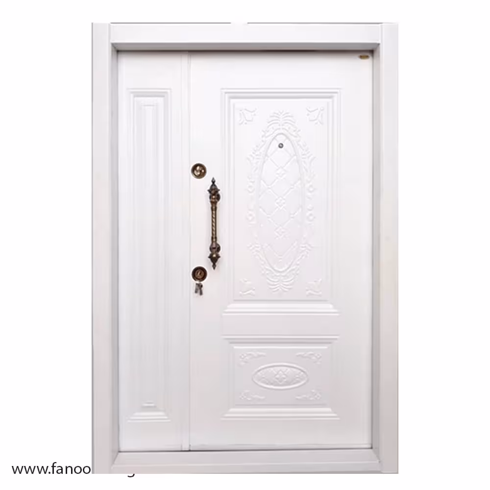 درب ضد سرقت روکش ورق فلز کد 1315