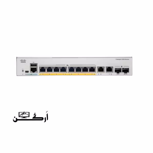 سوئیچ 8 پورت سیسکو مدل C1000-8FP-2G-L