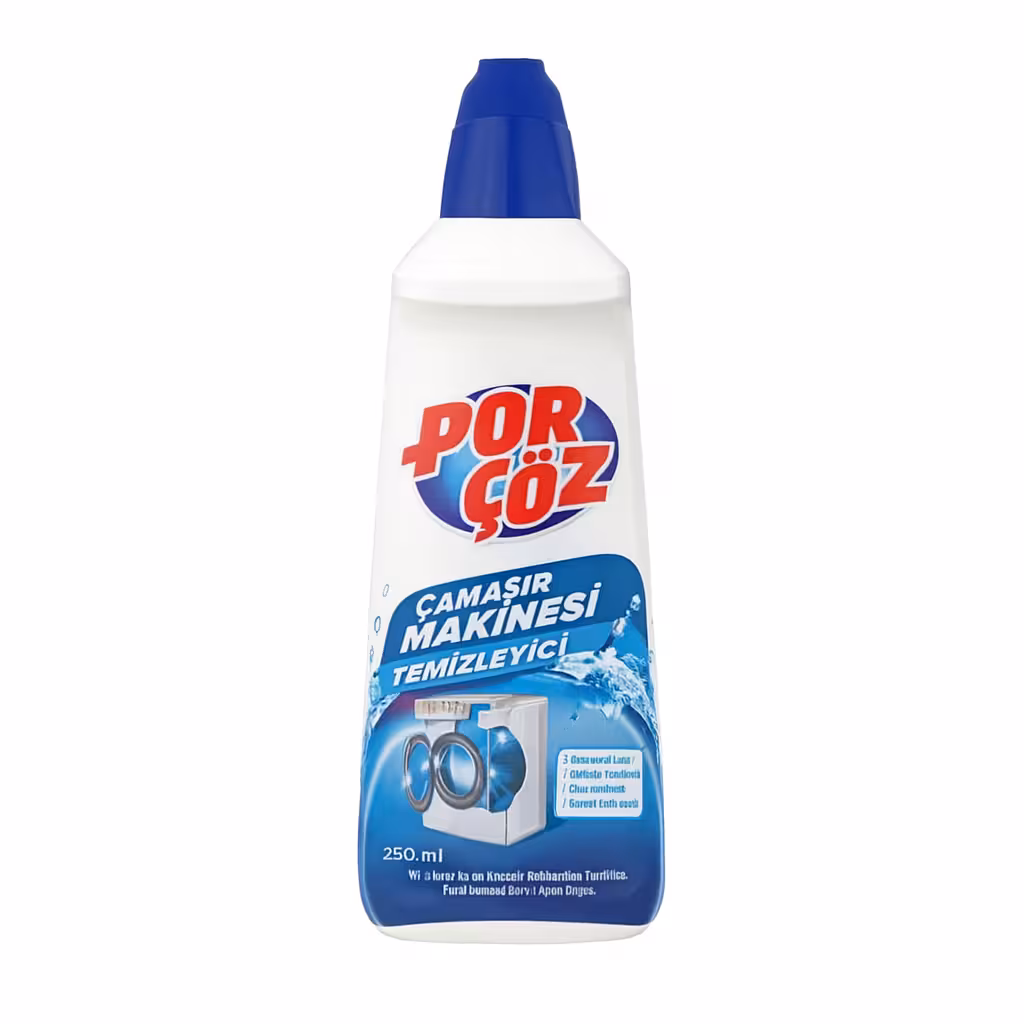 جرم‌گیر ماشین لباسشویی پورچوز حجم 250 میل اورجینال | از بین برنده رسوب و بوی نامطبوع، افزایش عمر دستگاه