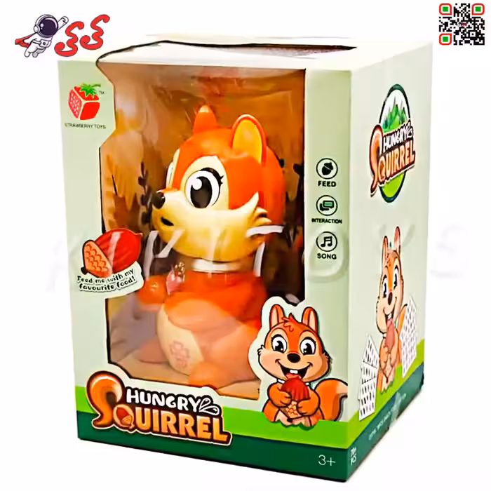 اسباب بازی سنجاب رباتی گرسنه HUNGERY SQUIRREL C7