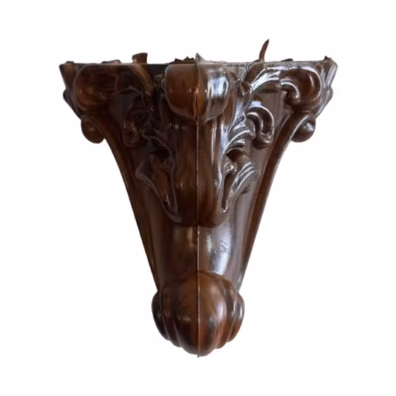 پایه مبل 11 سانتی متری بسته 4 عددی رنگ قهوه ای روشن