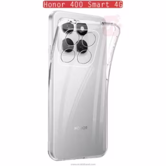 قاب محافظ بی رنگ Clear Crystal Liquid Case برای Honor 400 Smart 4G