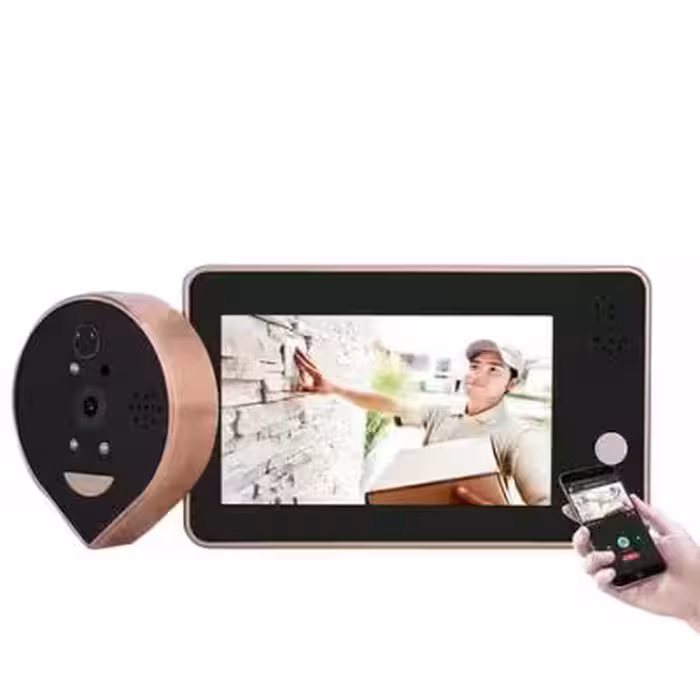 دوربین چشمی درب مانیتور دار مدل Wi-Fi C4