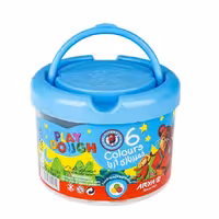 خمیربازی 6 رنگ آریا مدل A-1001