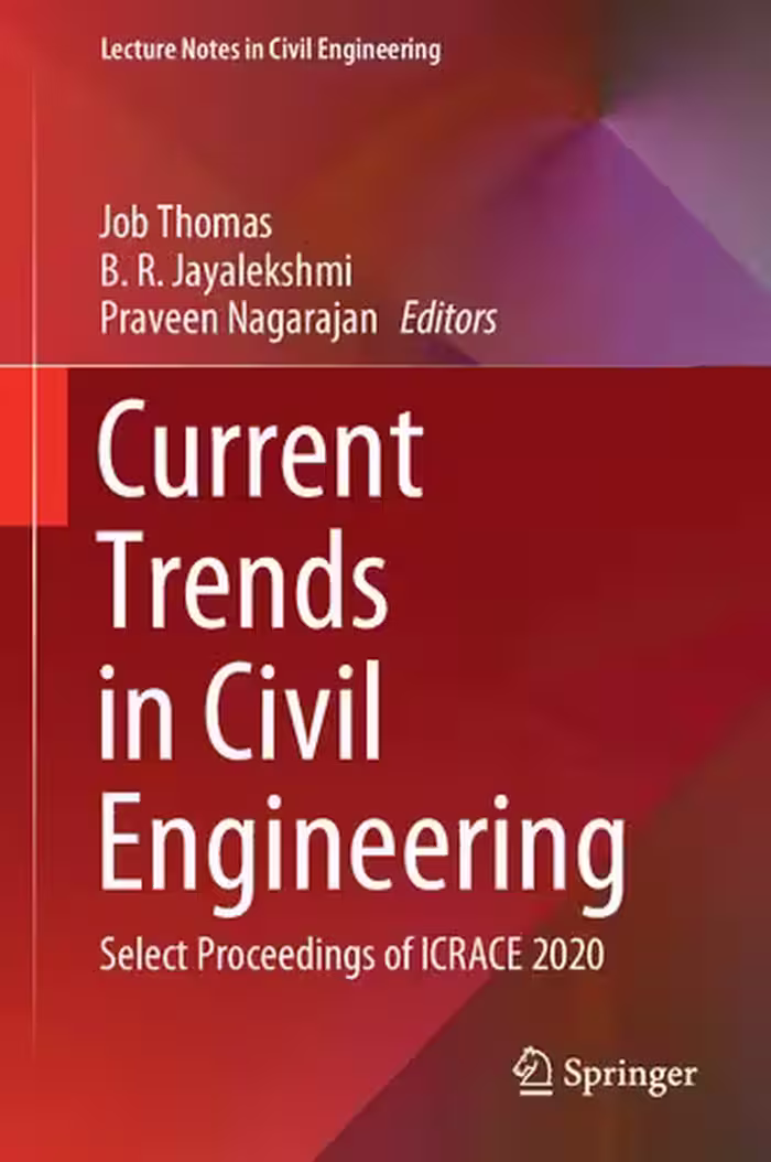 خرید و دانلود نسخه کامل کتاب Current Trends in Civil Engineering: Select Proceedings of ICRACE 2020