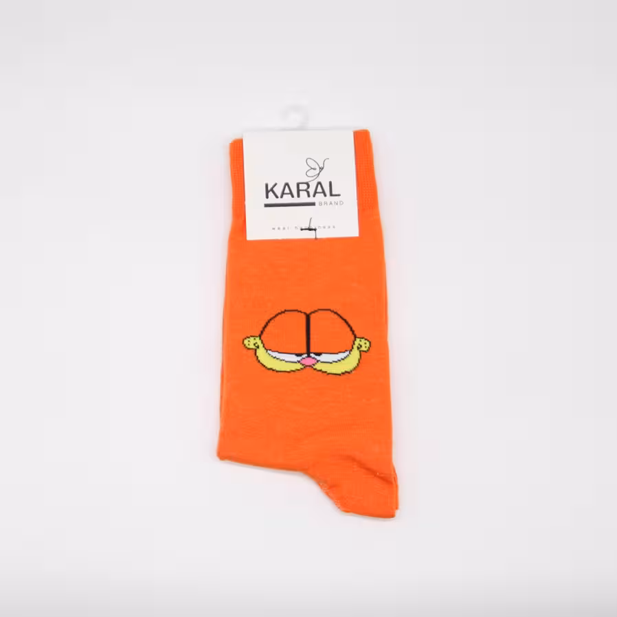 جوراب ساقدار گارفیلد کد 3480