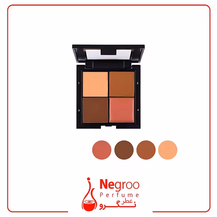 پالت کانتور چهار رنگ فلورمار Flormar شماره 02