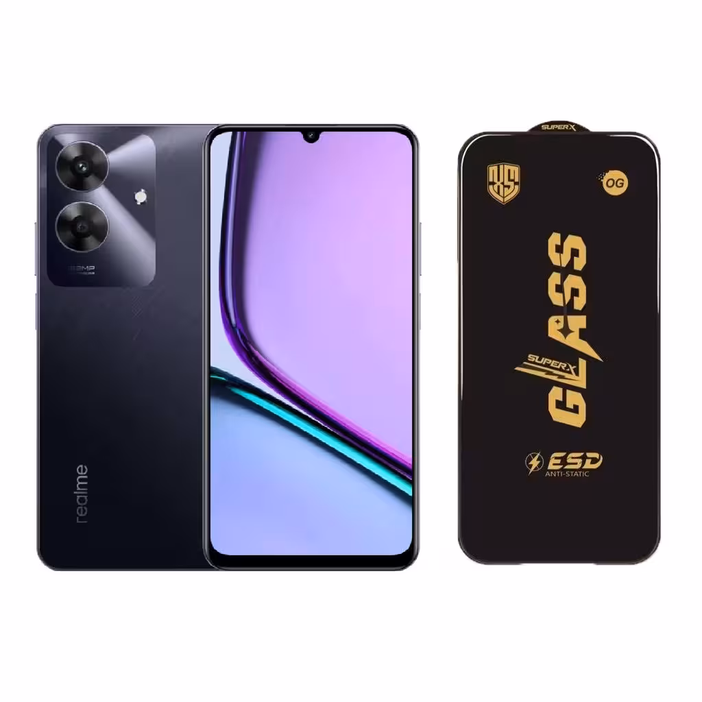 محافظ صفحه نمایش OG GLASS ESD مناسب برای گوشی موبایل ریلمی C61