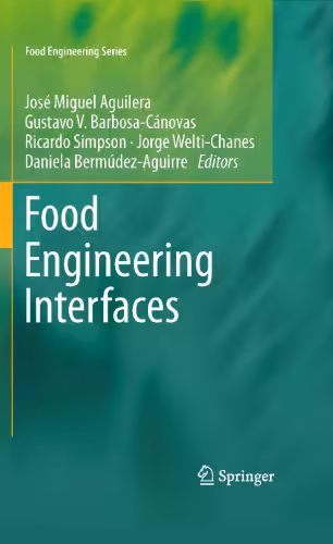 خرید و دانلود نسخه کامل کتاب Food Engineering Interfaces