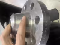 فلنج گلودار "2 ریس فیس  کلاس 300  رده 160 B16 از جنس  SA182/F304