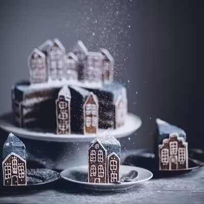 قالب فوندانت به گز مدل خانه و آپارتمان