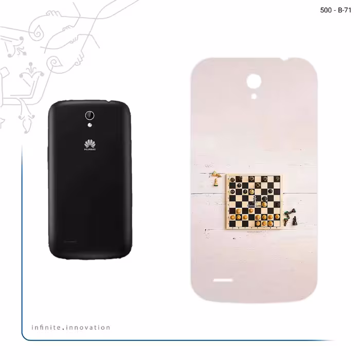 برچسب پوششی ماهوت مدل Chess مناسب برای گوشی موبایل هوآوی Ascend G610