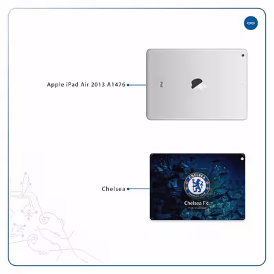 برچسب پوششی ماهوت مدل Chelsea مناسب برای تبلت اپل iPad Air 2013 A1476