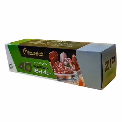 کیسه زیپ دار مدل قاصدک کد A_133 بسته 40 عددی 
