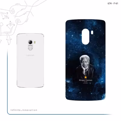 برچسب پوششی ماهوت مدل Morgan Freeman مناسب برای گوشی موبایل لنوو A7010