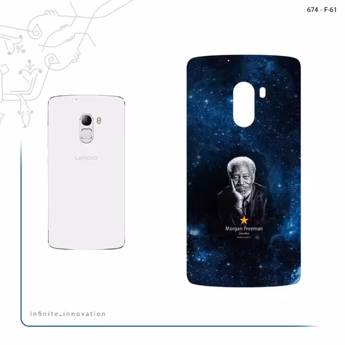 برچسب پوششی ماهوت مدل Morgan Freeman مناسب برای گوشی موبایل لنوو A7010