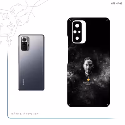 برچسب پوششی ماهوت مدل Keanu Reeves مناسب برای گوشی موبایل شیائومی Redmi Note 10 Pro
