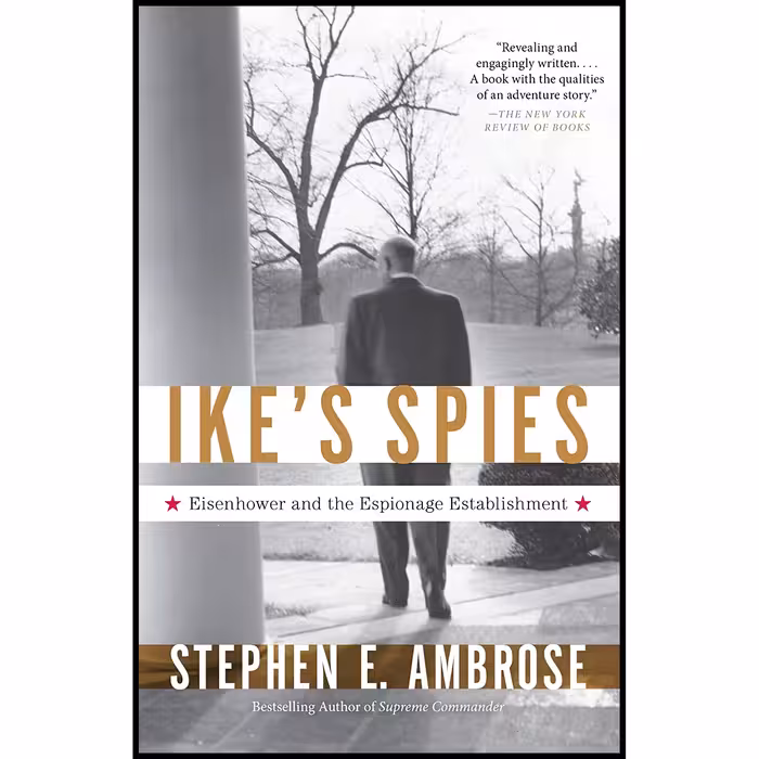 کتاب Ike,s Spies اثر Stephen E. Ambrose انتشارات Anchor