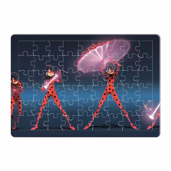 پازل 54 تکه طرح دخترکفشدوزکی مدل P1172