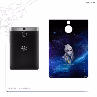 برچسب پوششی ماهوت مدل Cara Delevingne مناسب برای گوشی موبایل بلک بری Passport Silver Edition