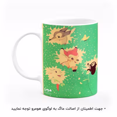 ماگ هومرو طرح بامبی مدل MG3307
