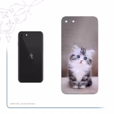 برچسب پوششی ماهوت مدل Cat-2 مناسب برای گوشی موبایل اپل iPhone SE 2022