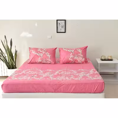 سرویس ملحفه بومرنگ مدل Hoda-90 یکنفره 2 تکه