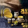 کاسه سرامیکی مدل ترشی خوری خورشیدی کد to kh بسته 6 عددی
