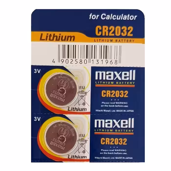 باتری سکه ای مکسل مدل CR2032 بسته دو عددی