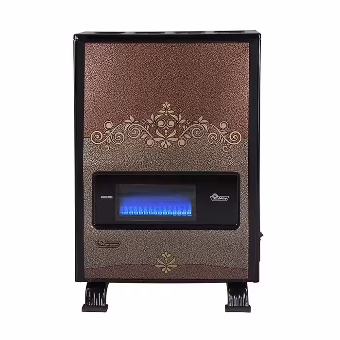 بخاری گازی ایران شرق مدل 60 آذرین طرح گلبرگ شمیم 