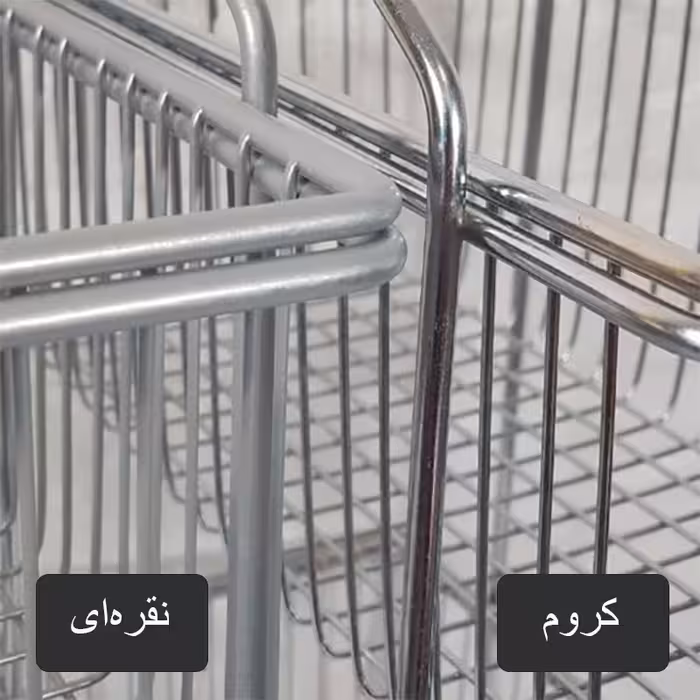 سبد سیب زمینی و پیاز والرین مدل سه طبقه مربعی 3S