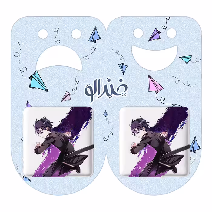 پیکسل خندالو مدل انیمه هنر شمشیر زنی کد 12084 به همراه مگنت