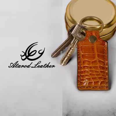 جاکلیدی چرم عطارد مدل C09 مجموعه 3 عددی