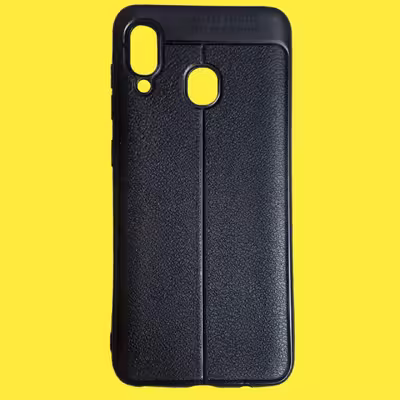 کاور مدل چرمی مناسب برای گوشی موبایل سامسونگ GALAXY A20/A30