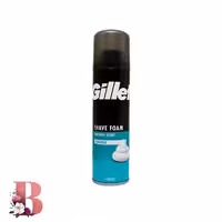 فوم اصلاح پوست حساس ژیلت 200 میلی لیتر | Gillette Shave Foam Original Scent Sensitive 200Ml