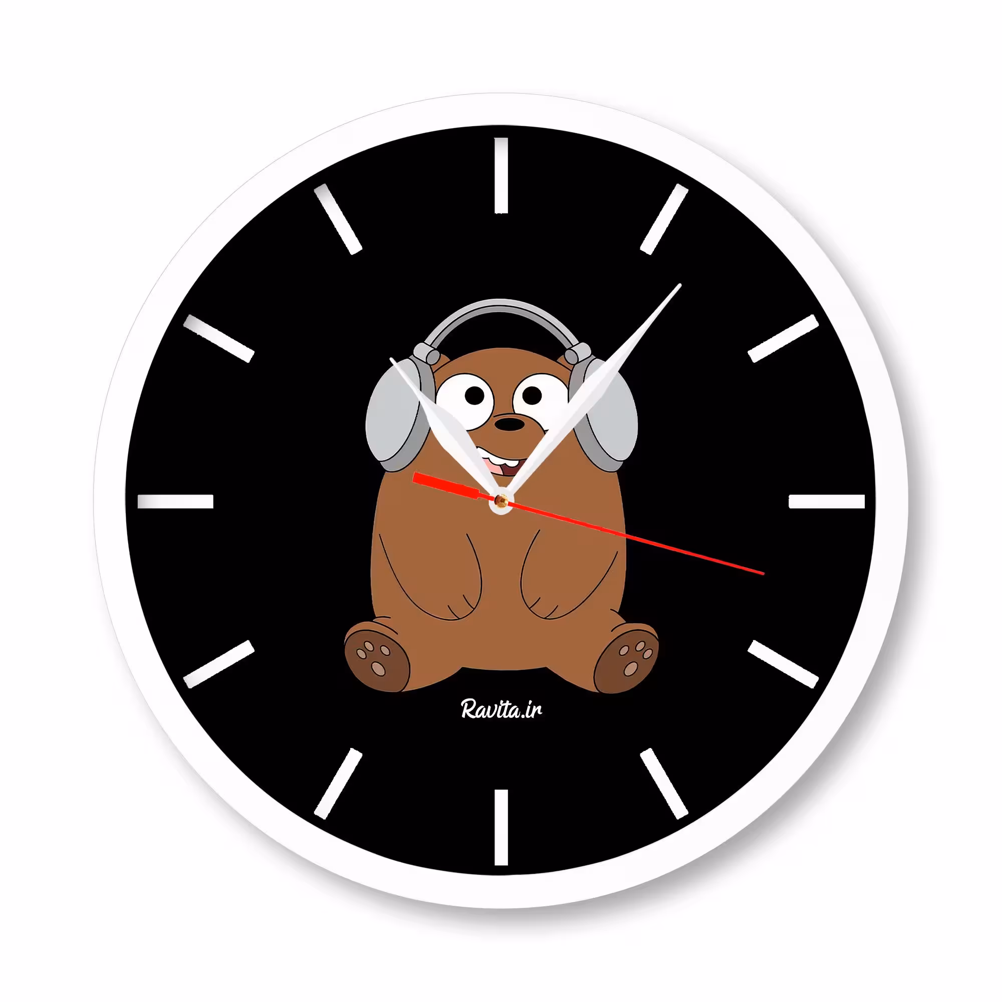 ساعت‌های دیواری راویتا طرح حیوانات فانتزی 3199