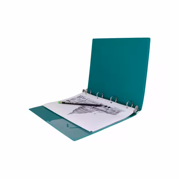 کلاسور 4 حلقه(مات) پاپکو - فروشگاه اینترنتی شهر کالا فروش لوازم تحریر