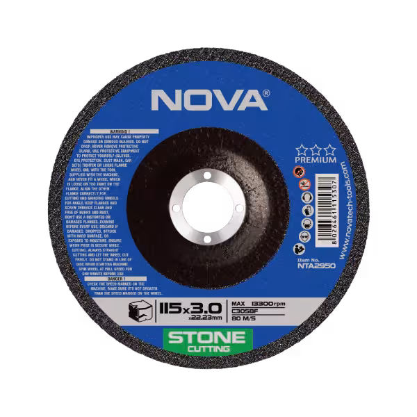 صفحه برش سنگ 115 میلیمتری نووا مدل 2950
