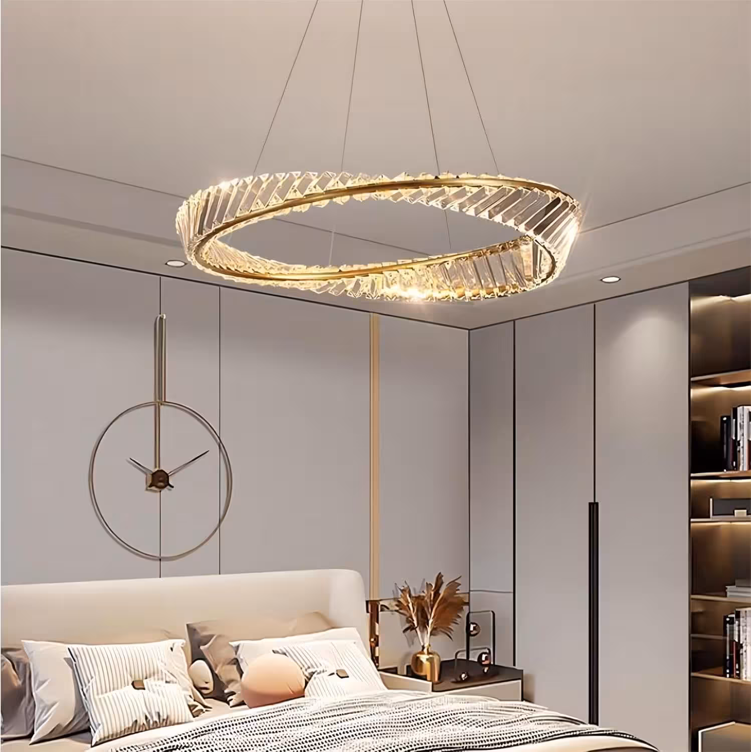 لوستر کریستالی مورب DNA یک طبقه کوثر کد 7020085