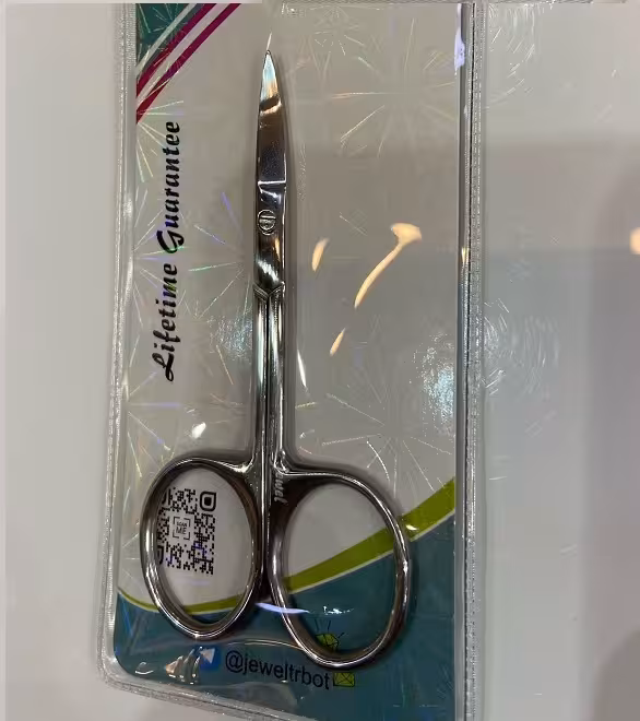 قیچی ابرو ظریف سرکج جول jewel مدل GSS-305