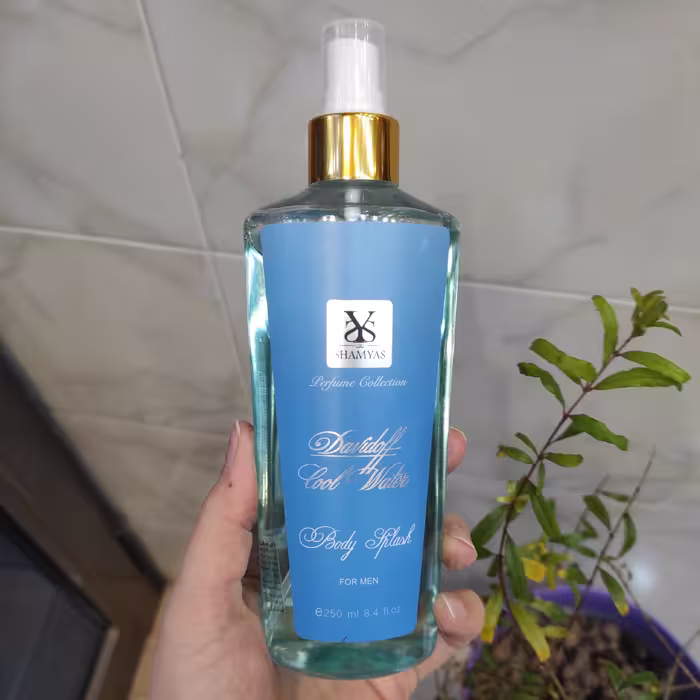 بادی اسپلش مردانه شمیاس دیویدوف کول واتر | Davidoff Cool Water حجم 250 میلی