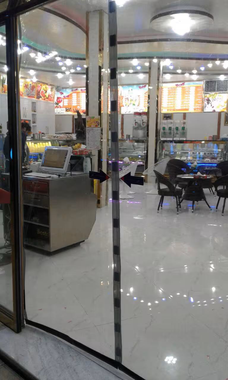 پرده مغناطیسی نایلونی (پرده آهنربایی پلاستیکی) ارتفاع 230 و عرض 100