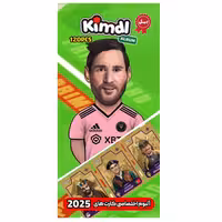 البوم کارتهای کیمدی مدل مسی ظرفیت 120 کارت